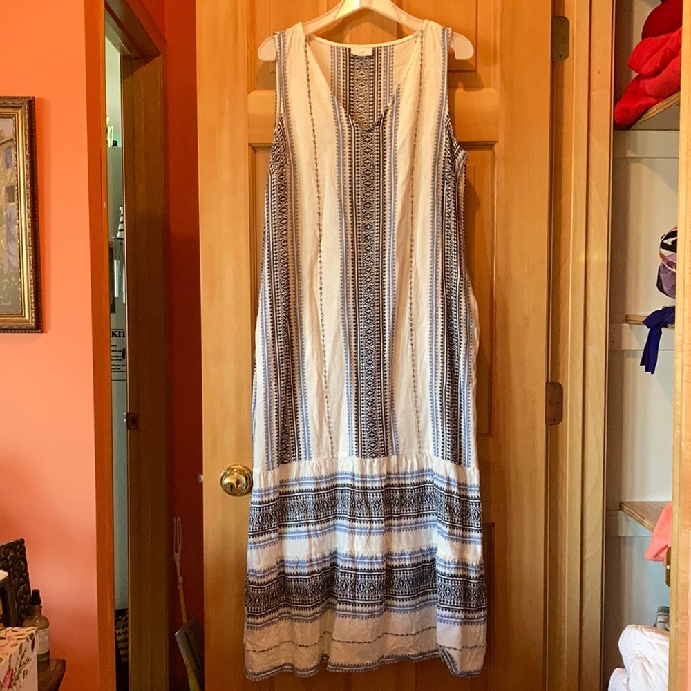 💙J.Jill Maxi Dress
